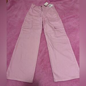 Pink Cargo Pants
